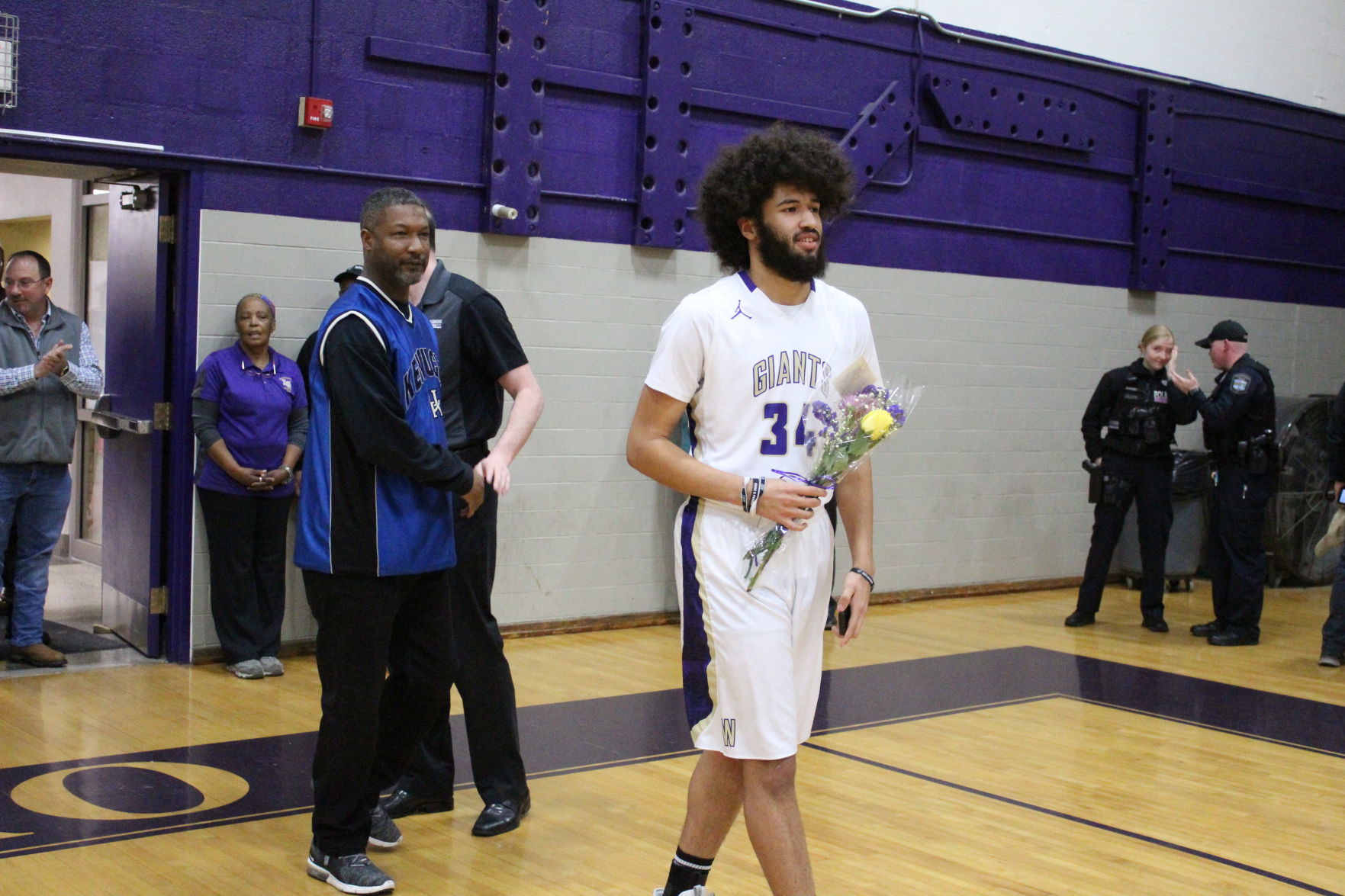 Waynesboro boys basketball senior night